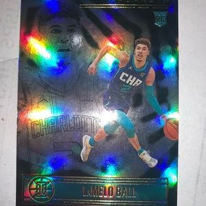 Rookie lamelo ball hornets paini silver